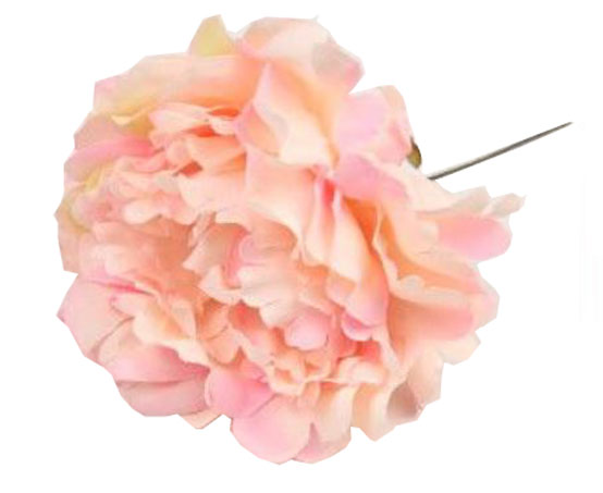 Fleur de Flamenco Pivoine classique Rose Cl. 12cm